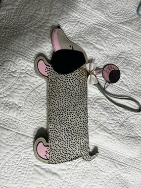 Dachshund  Wristlet Purse NWT